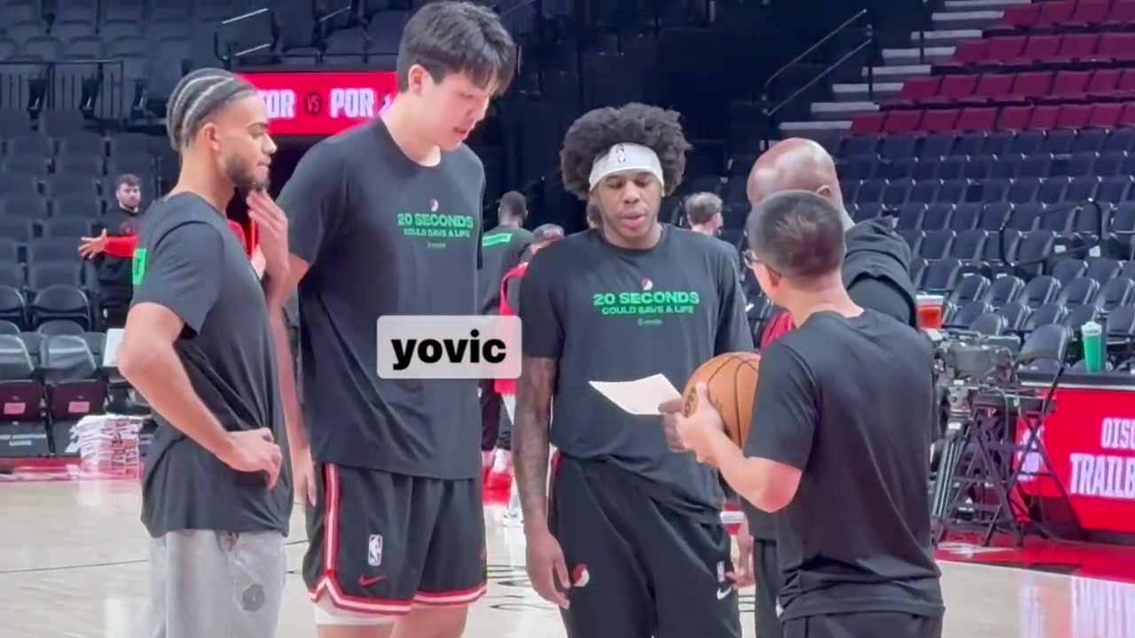 mk体育网页版-拓记：杨瀚森赛前训练内容明显更偏向锋线 加了不少结合球突破